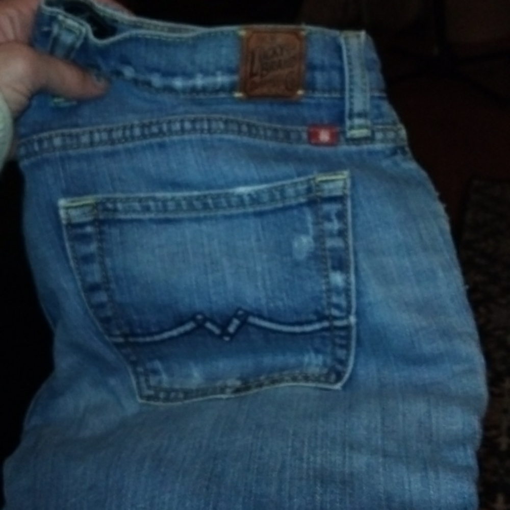 Lucky brand jeans size 26 waist